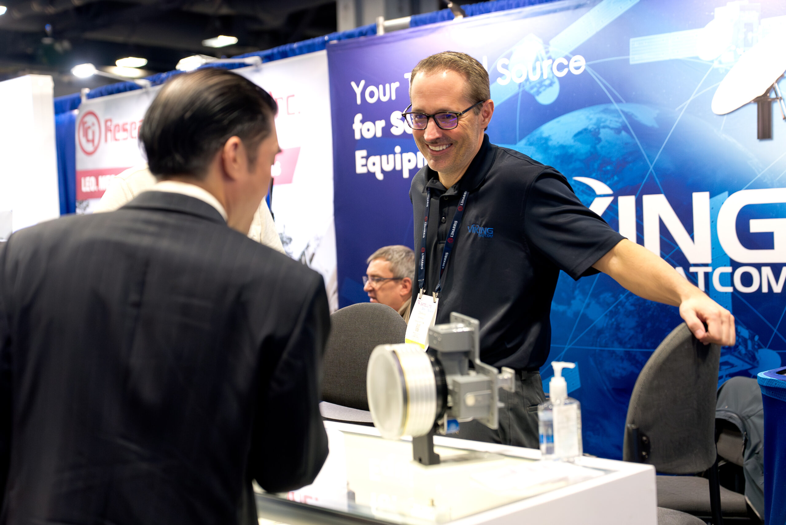 SATShow Week 2026 exhibitor on the show floor