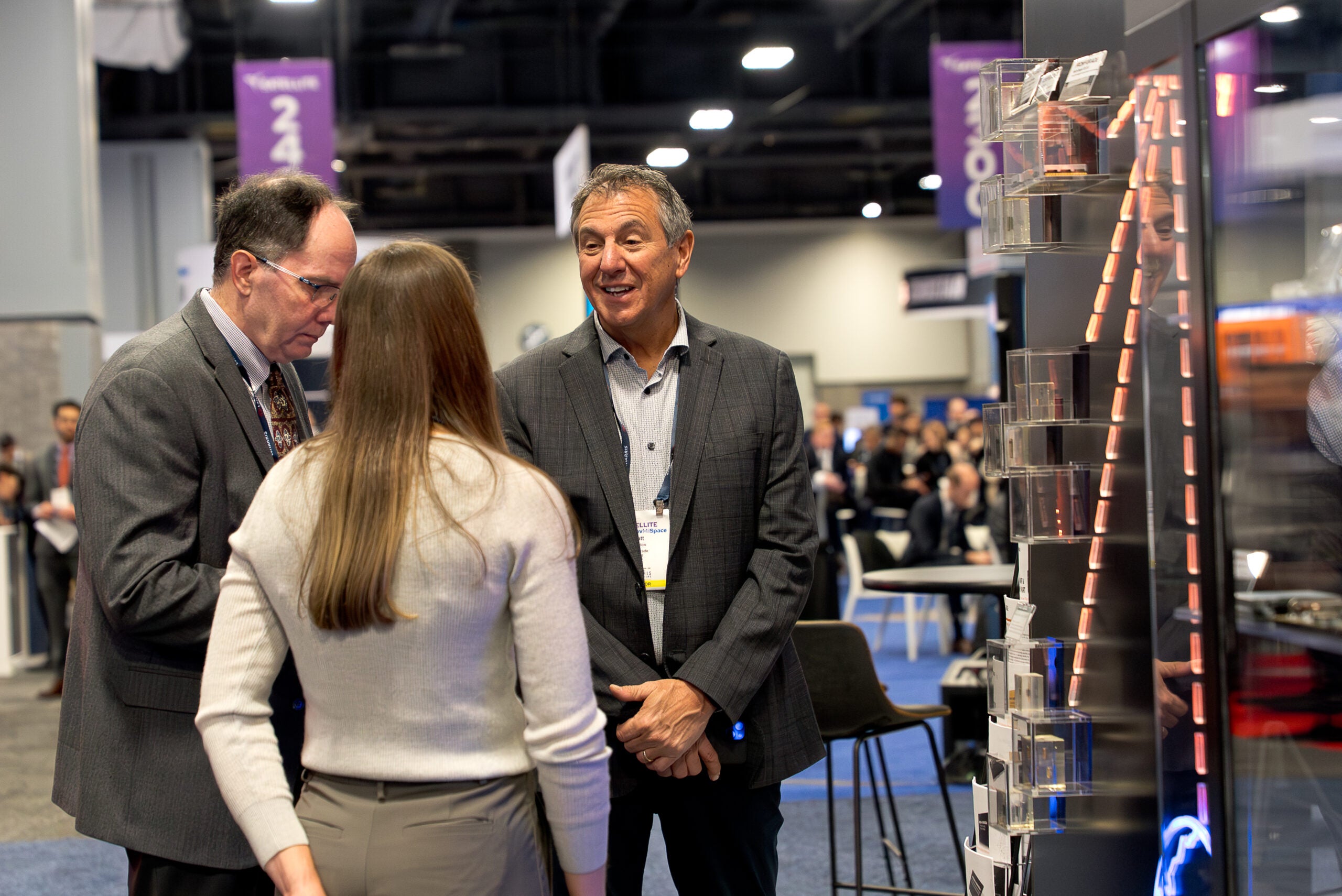 SATELLITE 2026 exhibit hall